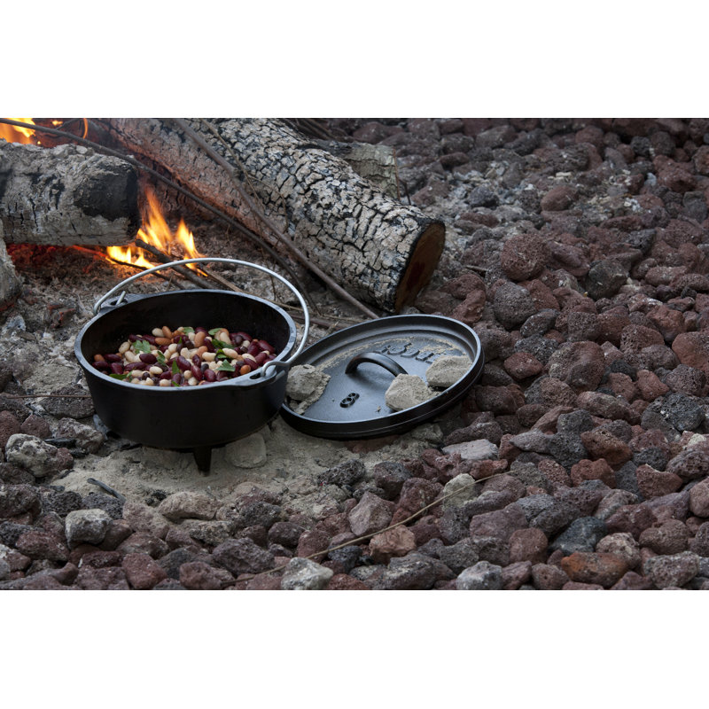 Lodge Cast Iron Camp Dutch Oven & Reviews | Wayfair